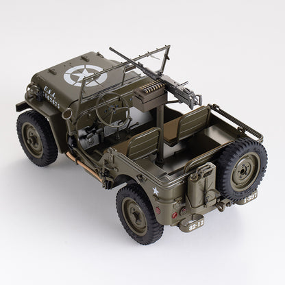 Cañón antitanque/Remolque/Ametralladora/Lona superior para escalador MB 1941 a escala 1:6/1:12 