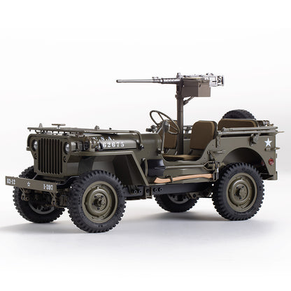 Cañón antitanque/Remolque/Ametralladora/Lona superior para escalador MB 1941 a escala 1:6/1:12 