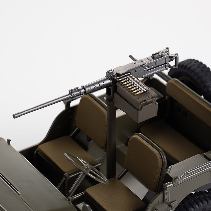 Cañón antitanque/Remolque/Ametralladora/Lona superior para escalador MB 1941 a escala 1:6/1:12 