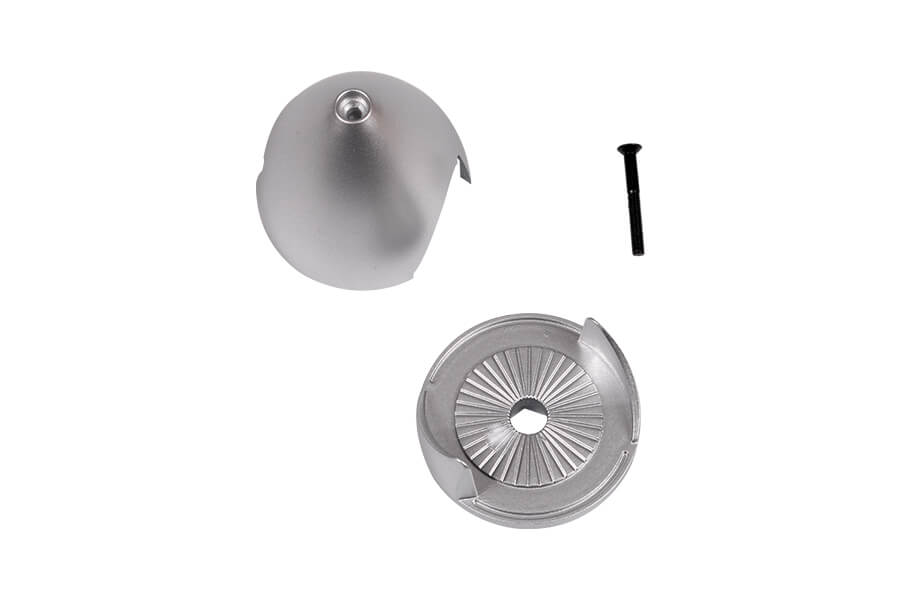 Silver spinner for 2000mm Beaver V2 remote control airplane