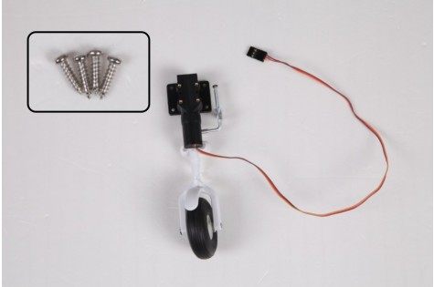1100mm PC-21 Front Landing Gear System with servos and screws