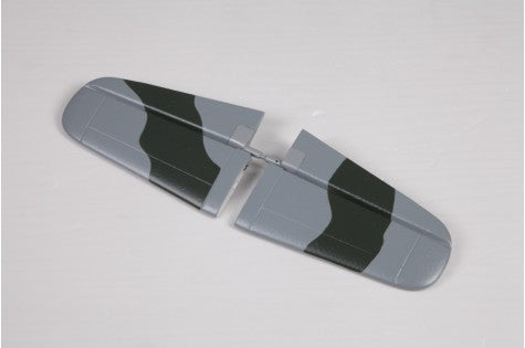 1100mm Typhoon horizontal stabilizer with grey and green camouflage pattern
