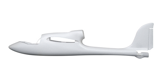 1280mm Easy Trainer V2 white fuselage for RC airplane