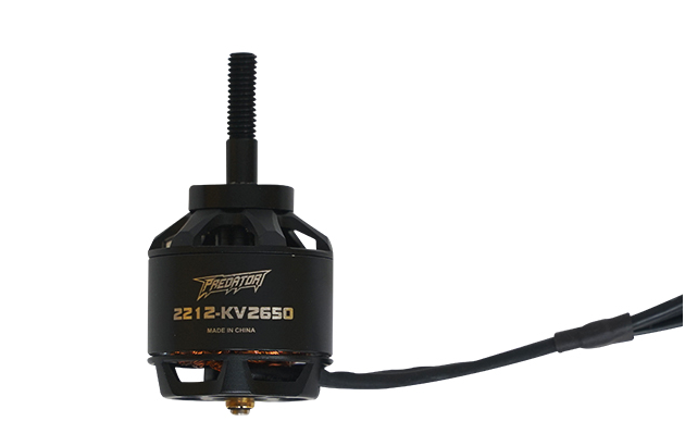Black Predator 2212-KV2650 motor for 1280mm Easy Trainer V2 RC planes