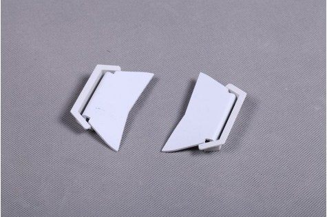 White front landing gear cover set for 1400mm Zero RC model