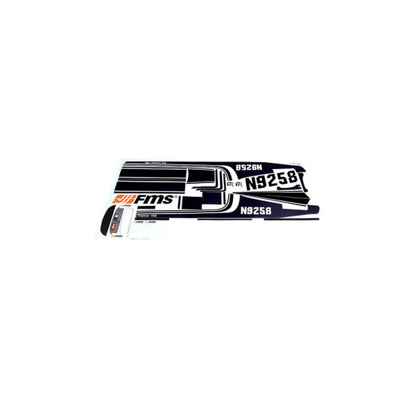 Blue decals for 1400mm Sky Trainer 182 model by FMS Hobby