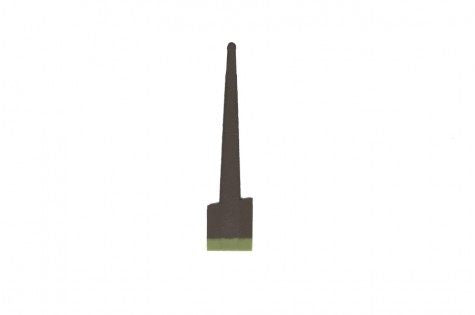 Black and green antenna for 1500mm P-47 remote control airplane