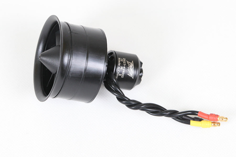 50mm 11-blade ducted fan with 2627-KV4500 motor for RC airplanes