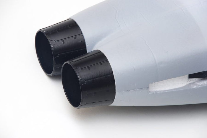 FMS F-18F V2 PNP twin jet exhaust detail