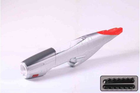 1400mm P-51D Red Tail V8 fuselage with assembly parts