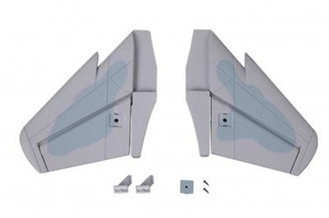 64mm F-15 V2 horizontal stabilizers with installation hardware
