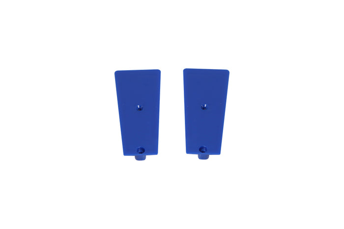 70MM Avanti V3 blue main landing gear covers for remote control aircraft