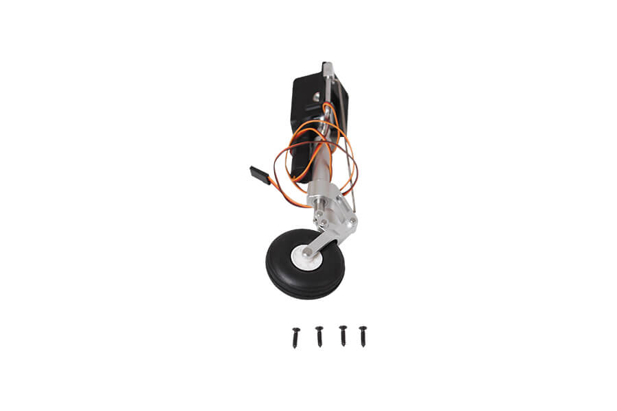 70MM Avanti V3 front landing gear with wheel and installation screws