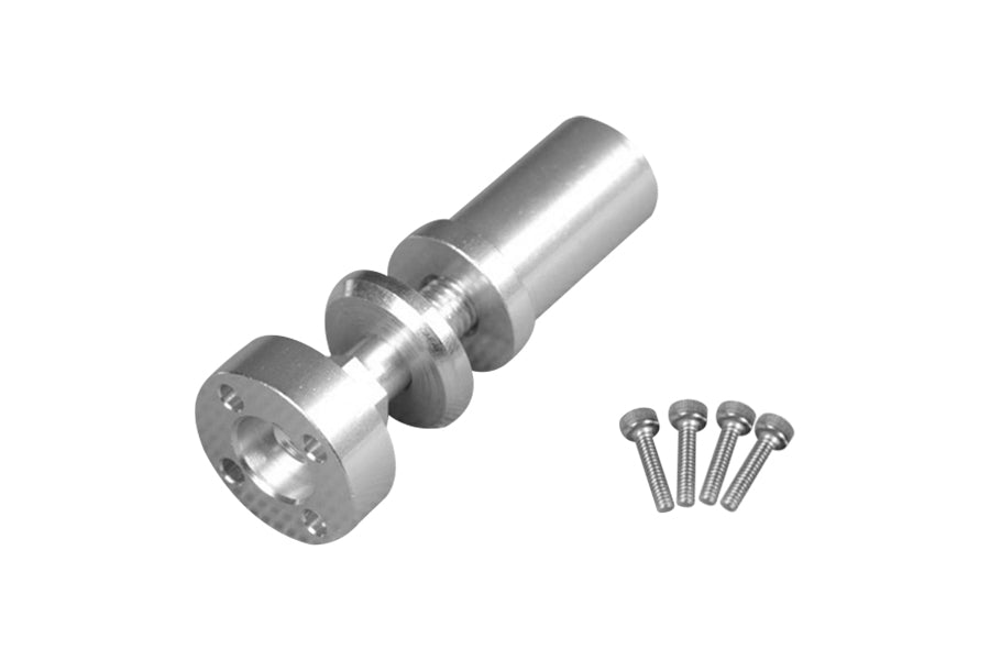 Aluminum motor shaft for 1100mm P-51D Mustang with screws