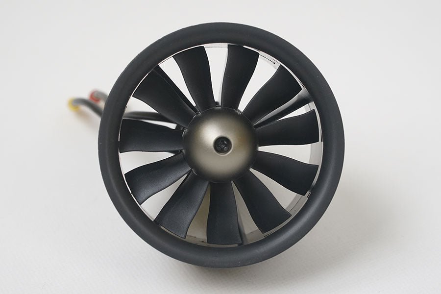 64mm EDF ducted fan with 11 blades for RC airplanes