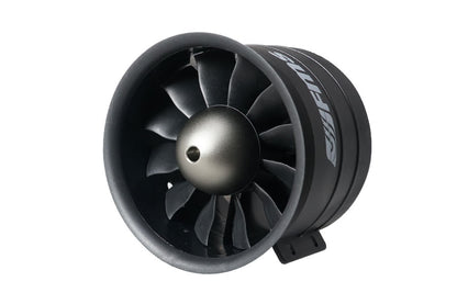 90MM 12-blade EDF system for RC aircraft with powerful turbine design
