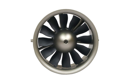 90mm 12-blade EDF unit for RC planes with 4068-KV1850 motor and detailed design