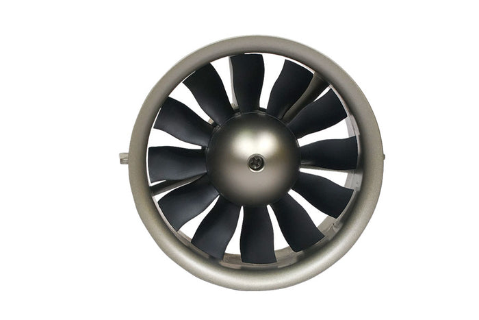90mm 12-blade EDF unit for RC planes with 4068-KV1850 motor and detailed design