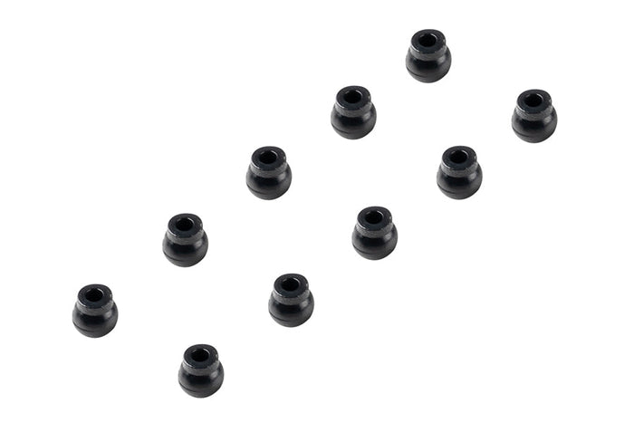 Nine black common parts for 1:18 scale M4 ball heads.