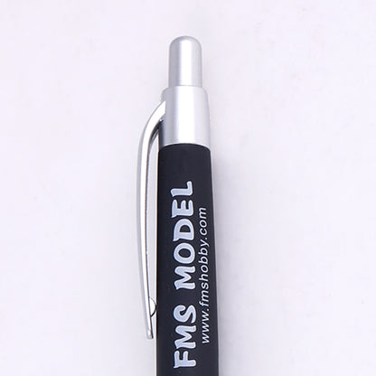 FMS Hobby ballpoint pen featuring logo and website