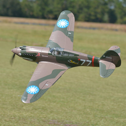 Avión P-40B Warhawk Flying Tiger PNP de 1400 mm (solo se envía a Canadá) 