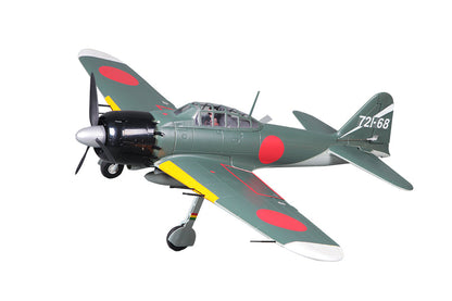 FMS A6M5 Zero model airplane with Japanese WWII insignia and detailed features