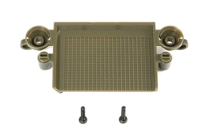 1:12 scale MB model exhaustion plate with screws