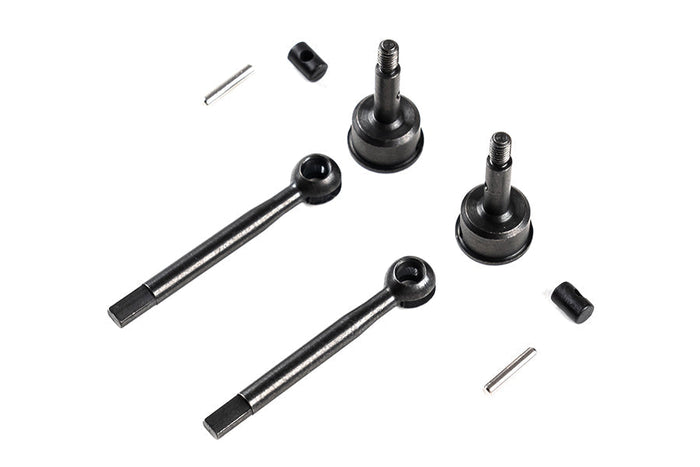 1:18 front outdrive shaft set for RC vehicles, includes shafts and connectors