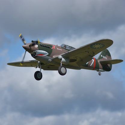 Avión P-40B Warhawk Flying Tiger PNP de 1400 mm (solo se envía a Canadá) 