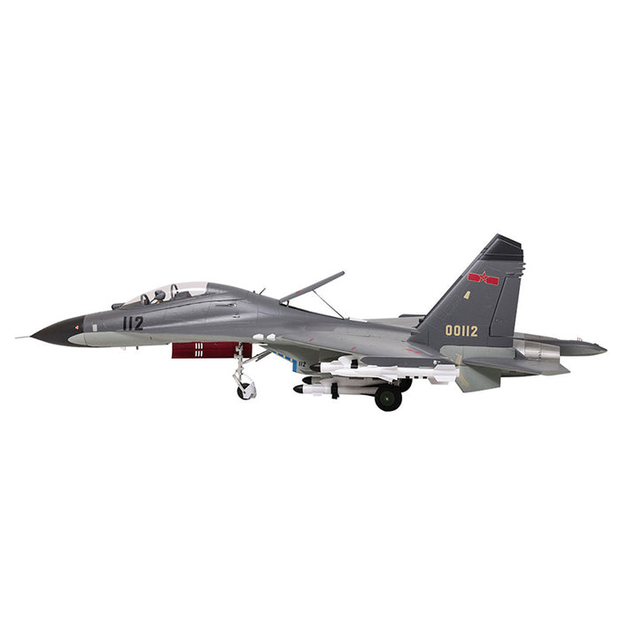FMS Twin 70mm EDF J-11 PNP model aircraft with missiles, landing gear, and detailed markings.