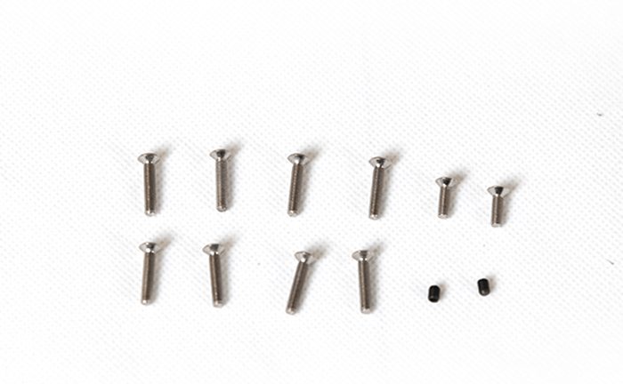 Screws set for 70mm SU-27 and J-11 RC models