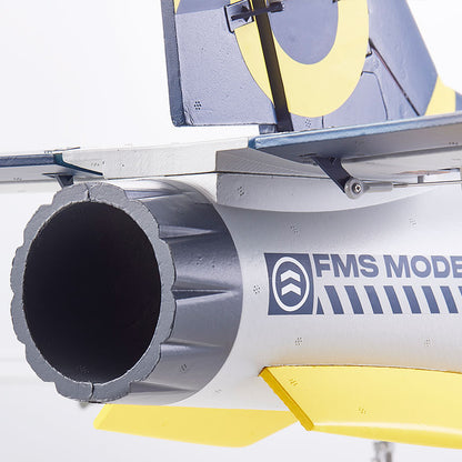 FMS EDF Jet 70mm Viper V2 PNP 15th Anniversary Edition with 'FMS MODEL' logo and yellow tail fins