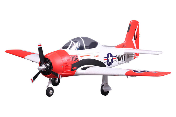 FMS 800mm T-28 Trojan V2 PNP Red (Only Shipped to Canada)