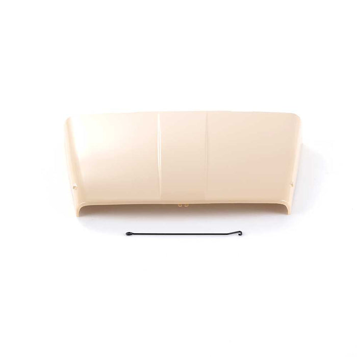 Beige hood for 1:6 JIMNY RC car model with black attachment clip