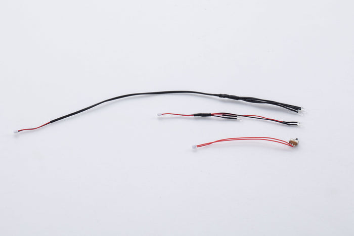 Wires and connector leads for RC model light installation
