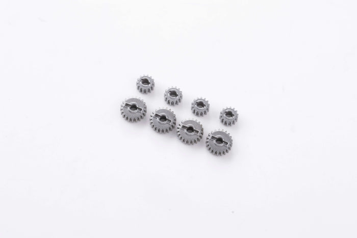 Collection of metal gears for FCX24/FCX18 RC models