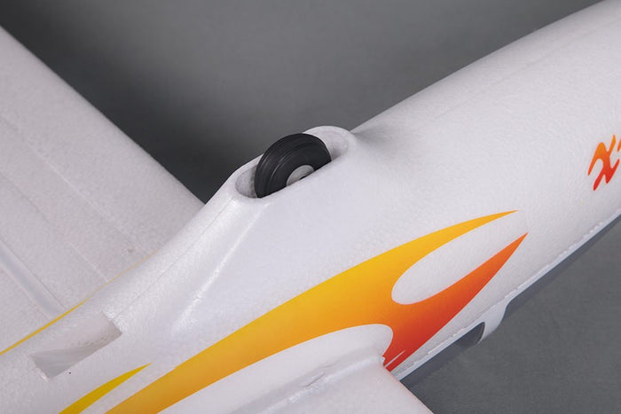 FMS 2300mm FOX V2 Glider PNP with wheel and flame graphics