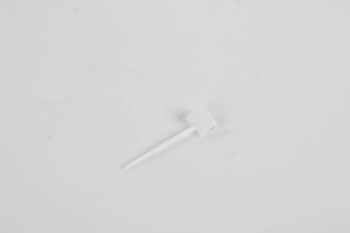 White connector pin for RC models with square head and long shaft
