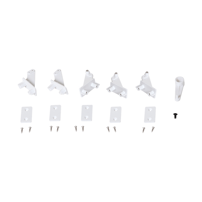 1800mm Ranger control horn set with brackets, plates, screws, and handle