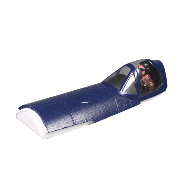 1400mm F4U aircraft cockpit model with detailed pilot figure