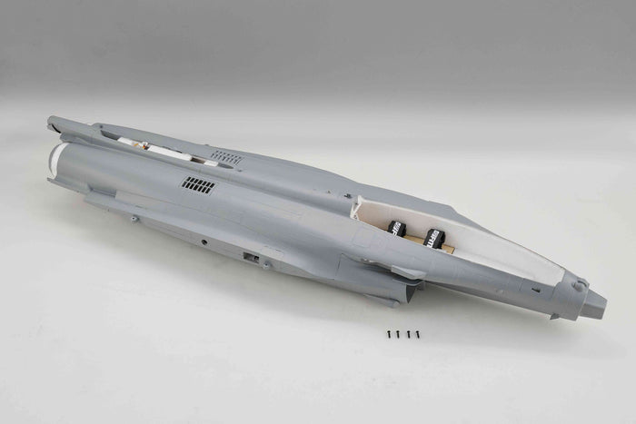 64mm Rafale EDF jet fuselage model for Pre-Order, gray color with detailed structure