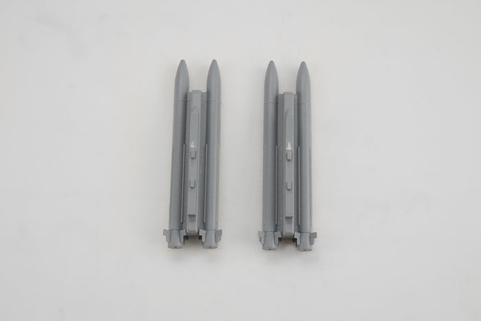 Underwing missiles for 64mm Rafale EDF Jet in gray color