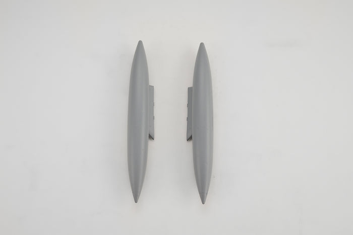 Gray oil tanks for 64mm Rafale EDF jet model