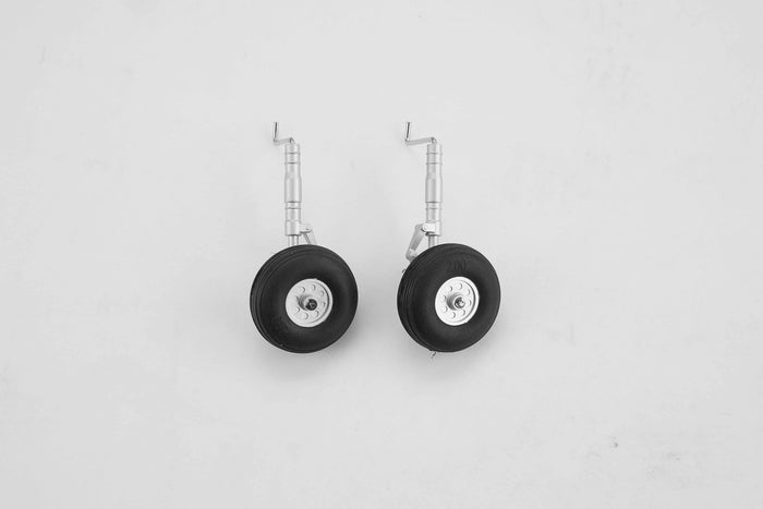 Main landing gear wheels for 64mm Rafale EDF jet model
