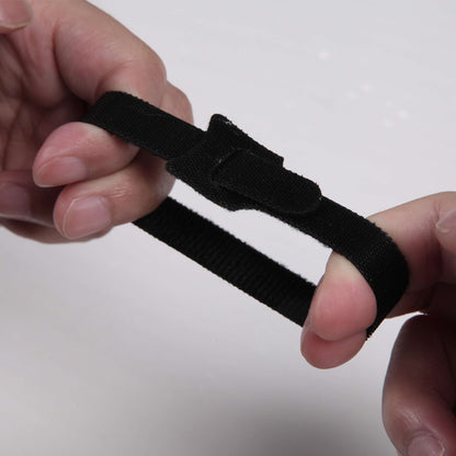 Black velcro strap for securely holding RC model batteries in place
