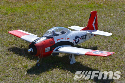 FMS 1400mm T-28D Trojan V4 Red PNP (Only Shipped to Canada)