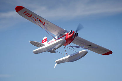 FMS 1400mm (55.1") J‑3 Cub V4 with Floats & Reflex V2, PNP (Discontinued)